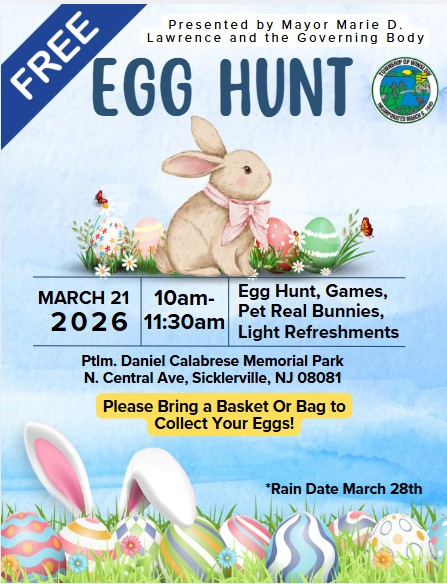 Township of Winslow Easter Egg Hunt - March 21, 2026